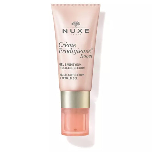 Nuxe crème prodigieuse Boost, gel baume yeux multi-correction 15ml