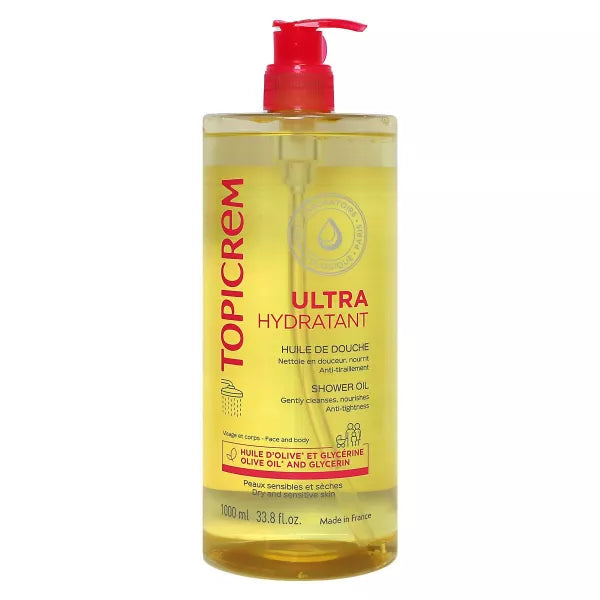 TOPICREM Huile de Douche Ultra Hydratant 1L