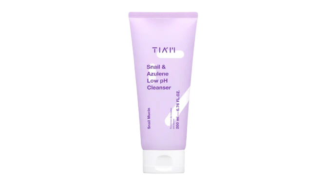 TIA'M Snail and Azulene Low pH Cleanser 200ml