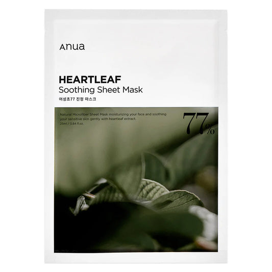 ANUA Heartleaf Soothing Sheet Mask 77%