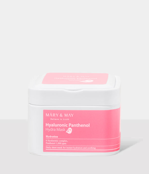 Mary&May - Hyaluronic Panthenol Hydra Mask - Masque hydratant