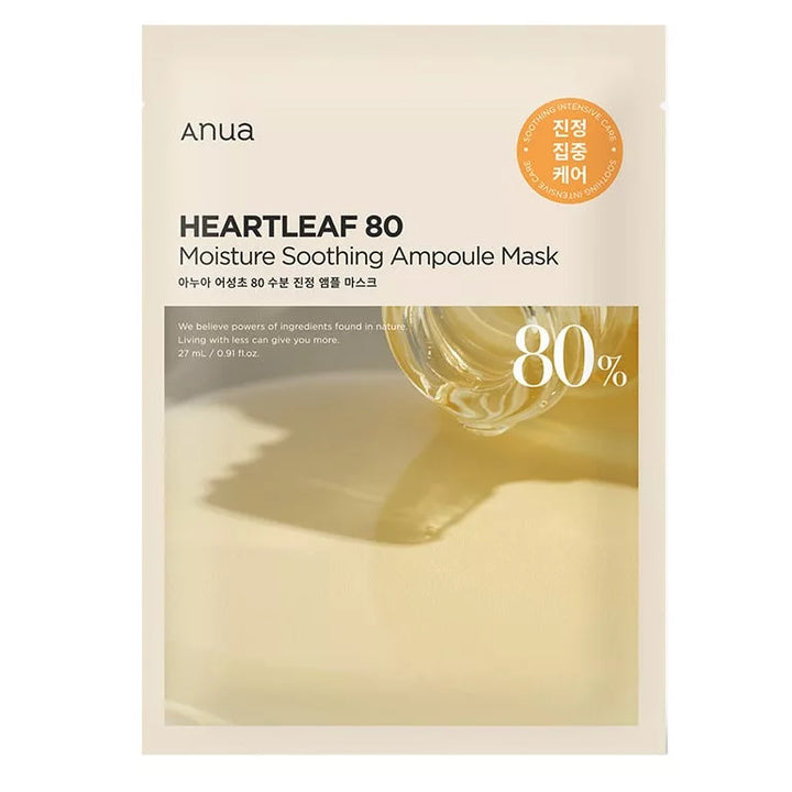 ANUA Heatleaf 80 Soothing Ampule Mask