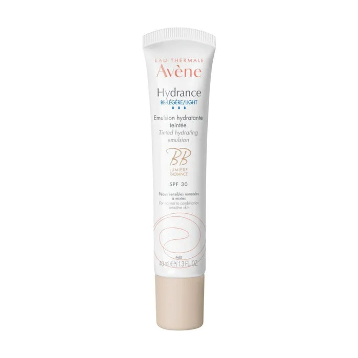 AVENE HYDRANCE BB Émulsion Hydratante Teintée Légère BB Lumière Radiance SPF30 40ml