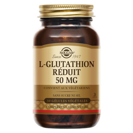 SOLAGR L-GLUTHATHION Réduit 50mg 30 Gélules