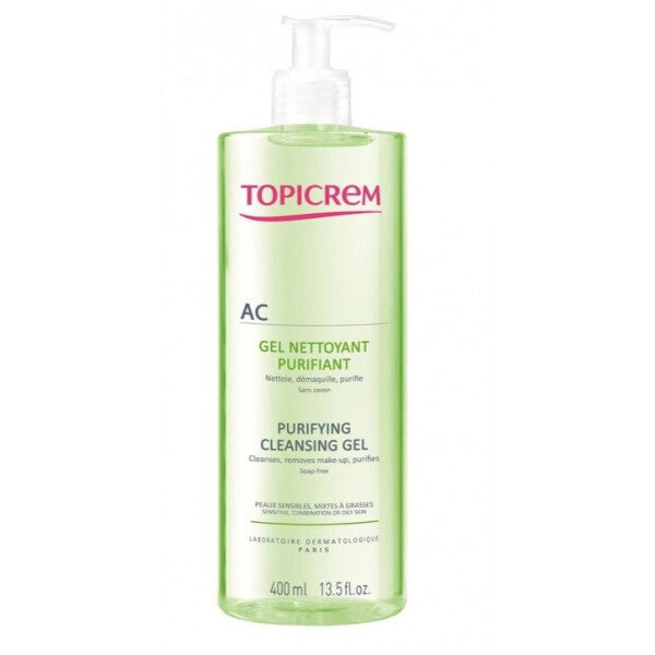 TOPICREM AC Gel Nettoyant Purifiant 400ml