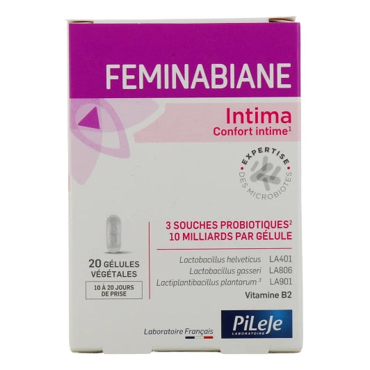 PILEJE FEMINABIANE INTIMA Confort Intime 20 gélules végétles